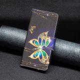 Peňaženkové kožené puzdro DRAWING na Samsung Galaxy A33 5G - Big Butterfly