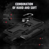 Kryt Magnetic Holder Armor Shockproof na Samsung Galaxy A73 5G - Čierna