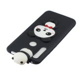 Gumený kryt 3D Cartoon Patternna Huawei P Smart Z - Red Bow Panda