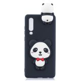 Gumený 3D kryt na Huawei P30 - Red Bow Panda