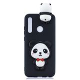 Gumený 3D kryt na Huawei P30 Lite -Red Bow Panda