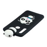 Gumený 3D kryt na Huawei P30 Lite - Blue Bow Panda