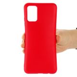 Gumený kryt Pure Color na Samsung Galaxy A73 5G - Červená