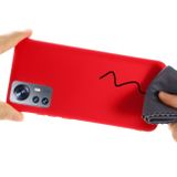 Gumený kryt PURE COLOR na Xiaomi 12X - Červená