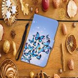 Peňaženkové kožené puzdro 3D Painting Horizontal na Samsung Galaxy A71-Multiple Butterflies