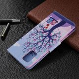 Peňaženkové kožené puzdro 3D Painting Horizontal na Samsung Galaxy A71-strom