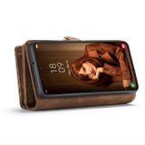 Multifunkčné peňaženkové puzdro CaseMe na Samsung Galaxy S22 5G - Hnedá