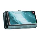 Multifunkčné peňaženkové puzdro CaseMe na Samsung Galaxy S22 Ultra 5G - Zelená