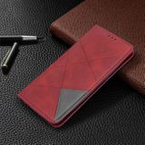 Peňaženkové puzdro na Samsung S20 Ultra - Rhombus -červená