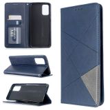 Peňaženkové puzdro na Samsung S20 Ultra - Rhombus -modrá