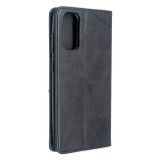 Peňaženkové puzdro na Samsung Galaxy S20- Rhombus - čierna
