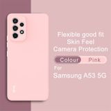 Gumený kryt IMAK na Samsung Galaxy A53 5G - Ružová