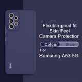 Gumený kryt IMAK na Samsung Galaxy A53 5G - Modrá