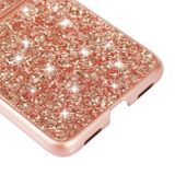 Gumený Glitter kryt na Huawei P50 Pocket – Červená