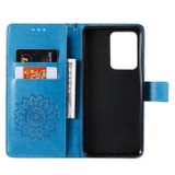 Peňaženkové puzdro na Samsung S20 Ultra - Sun Print-modrá