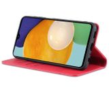 Peňaženkové kožené puzdro AZNS na Samsung Galaxy A13 - Červená