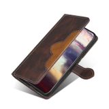Peňaženkové kožené puzdro MAGNETIC na Samsung Galaxy A53 5G - Hnedá
