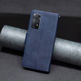Peňaženkové kožené puzdro LAMBSKIN na Xiaomi Redmi Note 11 Pro - Modrá