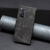 Peňaženkové kožené puzdro LAMBSKIN na Xiaomi Redmi Note 11 Pro - Čierna