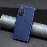 Peňaženkové kožené puzdro BUTTERFLIES na Xiaomi Redmi Note 11 Pro - Modrá