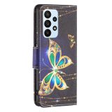 Peňaženkové 3D puzdro COLORED na Samsung Galaxy A23 5G - Veľký motýľ