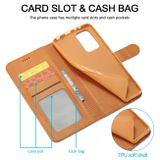 Peňaženkové kožené puzdro LC.IMEEKE na Xiaomi Redmi Note 11 Pro - Žltá