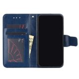 Peňaženkové kožené puzdro CRYSTAL na Oppo A54 5G - Royal Blue