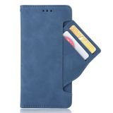 Peňaženkové kožené puzdro CALF na Xiaomi Redmi 10C – Modrá