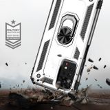 Kryt Magnetic Holder Armor na Xiaomi Redmi Note 11 Pro - Strieborná