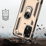 Kryt Magnetic Holder Armor na Xiaomi Redmi Note 11 Pro - Zlatá