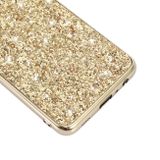 Gumený Glitter kryt na Samsung Galaxy A13 - Zlatá
