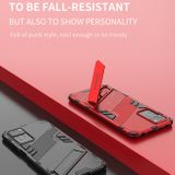 Kryt Punk Armor na Xiaomi Redmi Note 11 Pro - Šedá
