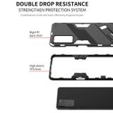 Kryt Punk Armor na Xiaomi Redmi Note 11 Pro - Slabočervená
