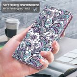 Peňaženkové 3D puzdro PAINTING na Samsung Galaxy A13 - Swirl Pattern