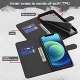 Peňaženkové 3D puzdro PATTERN na Samsung Galaxy A23 5G - Čierny kvet