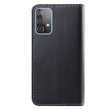 Peňaženkové kožené puzdro TRICOLOR na Samsung Galaxy A13 - Čierna