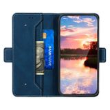 Peňaženkové kožené puzdro MAGNETIC na Samsung Galaxy A33 5G - Royal Blue