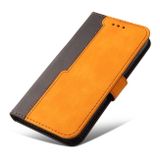 Peňaženkové kožené puzdro COLOR na Huawei Nova 9 SE - Oranžová