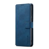 Peňaženkové kožené puzdro DG.MING na Samsung Galaxy A33 5G - Modrá