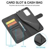Peňaženkové kožené puzdro LC.IMEEKE na Xiaomi 12X – Čierna