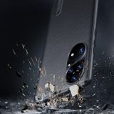 Kožený kryt FOLDING na Huawei P50 - Čierna