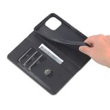 Peňaženkové kožené puzdro AZNS Magnetic na Honor X8 4G – Čierna