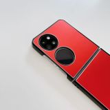 Plastový kryt ALLOY na Huawei P50 Pocket - Červená
