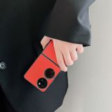 Plastový kryt ALLOY na Huawei P50 Pocket - Červená