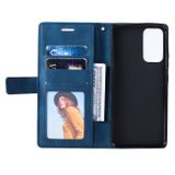 Peňaženkové kožené puzdro SKIN na Xiaomi Redmi Note 11 Pro - Modrá