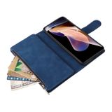 Multifunkčné peňaženkové puzdro na Xiaomi Redmi Note 11 Pro - Modrá