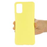 Plastový kryt Pure Color na Motorola Edge 20 Pro - Žltá
