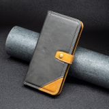 Peňaženkové kožené puzdro Thread na Motorola Edge 30 - Čierna