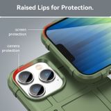 Gumený kryt Rugged Shield na iPhone 14 Plus – Zelená