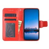 Peňaženkové kožené puzdro CRYSTAL na Samsung Galaxy A23 5G - Červená